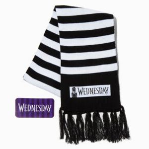 Wednesday™ Striped Scarf offers at $24.99 in 