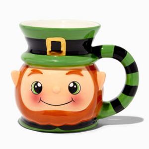 St. Patrick's Day Leprechaun Ceramic Mug offers at $16.99 in Claire's