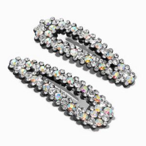Crystal Hair Snap Clips - 2 Pack offers at $6 in 