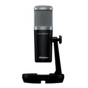Revelator USB Condenser Microphone for podcasting, live streaming, with built-in voice effects plus loopback mixer for gaming, casting, and recording interviews over Skype, Zoom, Discord offers at $99.99 in Micro Center