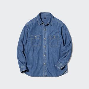 Denim Work Long-Sleeve Shirt offers at $9.9 in Uniqlo