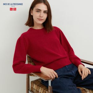 Crew Neck Puff Long-Sleeve Sweater offers at $49.9 in Uniqlo