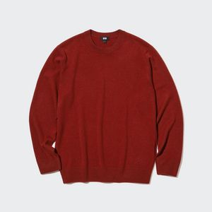 Cashmere Crew Neck Long-Sleeve Sweater offers at $129.9 in Uniqlo