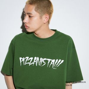 L.A. Eats UT (Oversized Short-Sleeve Graphic T-Shirt) (Pizzanista!) offers at $19.9 in Uniqlo