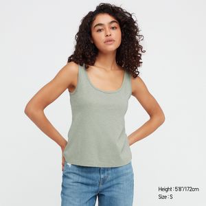 Slub Jersey Sleeveless T-Shirt offers at $3.9 in Uniqlo