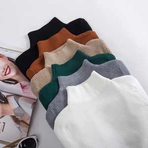 Sweater Long Sleeve Solid Pullover Women 2022 Autumn and Winter Korean New Women's Turtleneck Wool Slim Women's Knitwear 10643 offers at $3.8 in Aliexpress