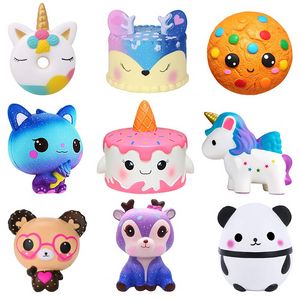 Jumbo Squishy Kawaii Unicorn Horse Cake Deer Animal Panda Squishies Slow Rising Stress Relief Squeeze Toys for Kids offers at $0.99 in Aliexpress