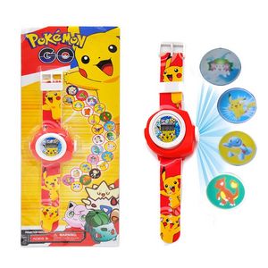 Pokemon Cartoon Projection Watch Anime Figure Pikachu Charmander Squirtle Various Pattern Projections Children's Toys Watches offers at $2.12 in Aliexpress