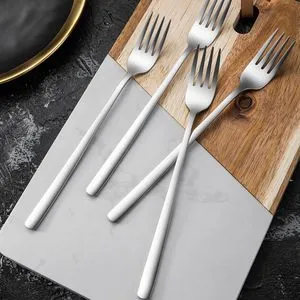5pcs 304 Stainless Steel Fork Set offers at $0.99 in Aliexpress