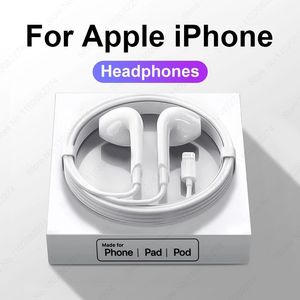 Original Headphones For Apple iPhone 14 11 12 13 Pro Max Earphones XR X XS SE 6 6S 7 8 Plus Bluetooth Wired Earbuds Accessories offers at $0.99 in 