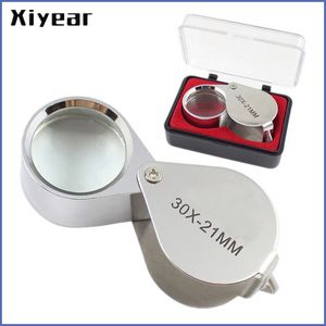 10x-30x Jewelry Diamond Jewelry Loupe Magnifier Tool Eye Magnifier Magnifying Glass Equipments Triplet Jewelers Eye Glass offers at $0.99 in Aliexpress