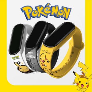 Pokemon Pikachu Electronic Watch Cartoon Digital Wristwatch Waterproof LED Wristwatch Children Christmas Gift Toy offers at $1.24 in Aliexpress