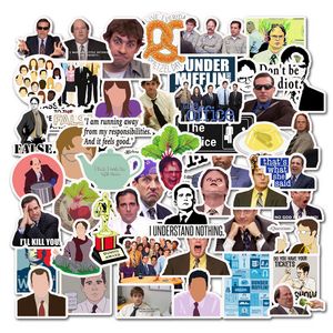50pcs Cartoon Classic TV Show The Office Stickers Motorcycle Notebook Computer Car DIY Children Toy Guitar Refrigerator offers at $0.99 in Aliexpress