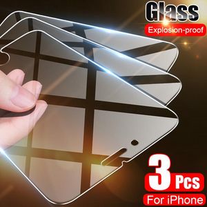 3PCS Screen Protectors For iPhone 11 Pro Max 12 13 Mini Tempered Glass for iPhone 13 Pro 14 Plus 7 8 6 6S X XS Max XR SE Glass offers at $0.99 in Aliexpress