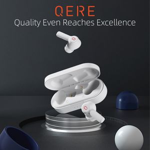 Wireless Bluetooth Headphones New QERE E20 TWS V5.3 HD Microphone HIFI Earphones 13mm Driver 68ms Low Latency 4 Mics+ENC Call offers at $14.4 in Aliexpress