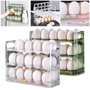 Egg Storage Box Refrigerator Organizer Food Containers Egg Fresh-keeping Case Holder Tray Dispenser Kitchen Storage Boxes New offers at $11.3 in Aliexpress