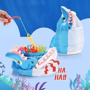 Party Interactive Game White Shark Desktop Biting Hand Shark Interactive Game Cute White Shark Desktop Toys For Children's Gift offers at $17.34 in Aliexpress