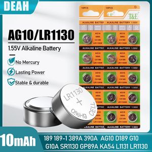 Original AG10 1.55V Alkaline Battery LR1130 1130 389A 189 LR54 L1131 389 SR54 For Watch Toy Car Key Computer Remote Button Cell offers at $1.64 in Aliexpress