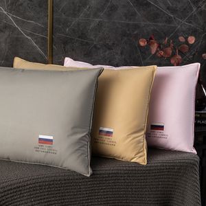 100% Cotton Down Pillow Hungarian White Goose Down + Siberian Goose Feather Filling Soft Comfortable Plus Layer aldult  Pillow offers at $51.21 in Aliexpress