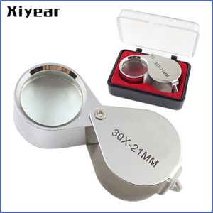 30x Jewelry Diamond Jewelry Loupe Magnifier Tool Eye Magnifier Magnifying Glass Equipments Triplet Jewelers Eye Glass offers at $0.010 in Aliexpress