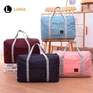 2023 New Nylon Foldable Travel Bags Unisex Large Capacity Bag Luggage Women WaterProof Handbags Men Travel Bags Free Shipping offers at $4.97 in Aliexpress