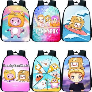 Lankybox Kindergarten Bags Children Schoolbag Kids Mini Backpack Cartoon Bookbag Back To School Daypack Mochila Baby Kawaii Gift offers at $11.17 in Aliexpress