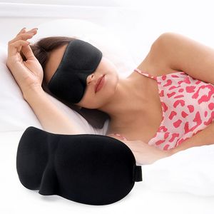 3D Sleep Mask Blindfold Sleeping Aid Soft Memory Foam Eye mask for Sleeping Travel Blockout Light Slaapmasker Eye Cover offers at $0.99 in Aliexpress