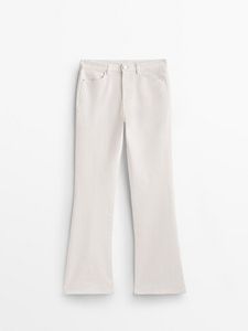 High-Waist Skinny Flare Jeans offers at $99.9 in Massimo Dutti