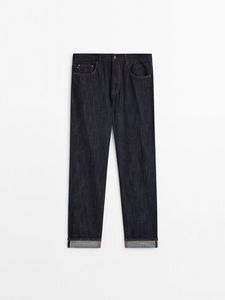 Relaxed Fit Selvedge Jeans offers at $119 in Massimo Dutti