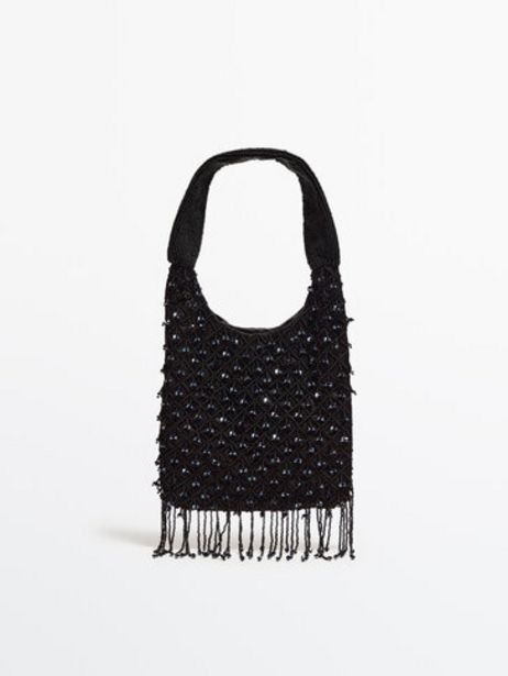 Black Crochet Bag - Studio offers at $119 in Massimo Dutti