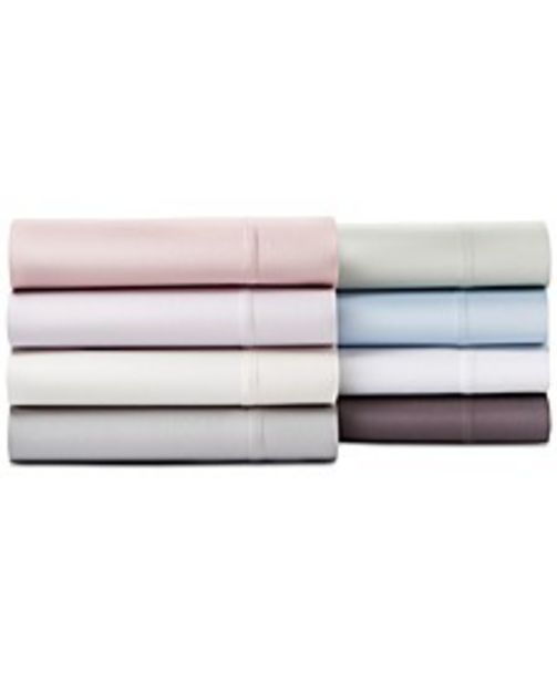 1000 Thread Count Solid Sateen 6 Pc. Sheet Sets , Created for Macy's offers at $180 in Macy's