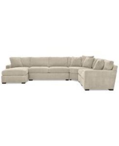 Radley 5-Piece Fabric Chaise Sectional Sofa, Created for Macy's offers at $2499 in Macy's
