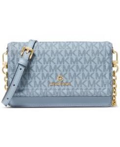 Logo Jet Set Charm Small Phone Chain Crossbody offers at $94.8 in Macy's