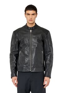 Leather biker jacket offers at $850 in Diesel