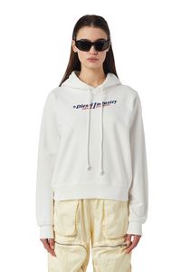 Hoodie with puff logo offers at $87 in Diesel