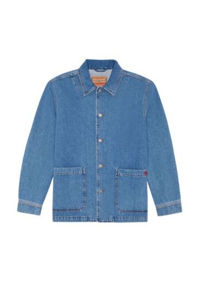 Workwear jacket in denim offers at $245 in Diesel