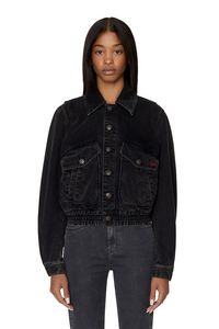 Bomber jacket in denim offers at $395 in 