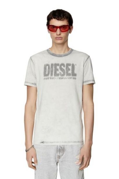 T-shirt with faded logo offers at $90 in Diesel