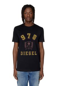 T-shirt with 978 Diesel crest logo offers at $35 in Diesel
