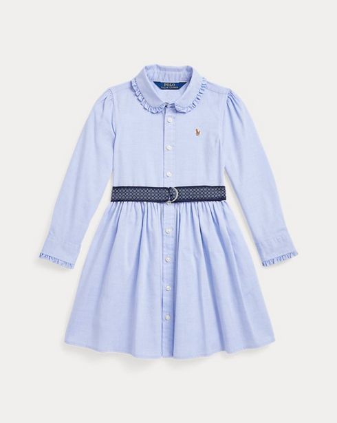 Striped Cotton Oxford Shirtdress offers at $125 in Ralph Lauren