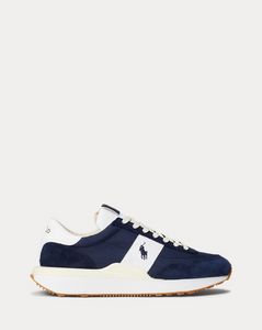 Train 89 Suede and Oxford Trainer offers at $149 in Ralph Lauren