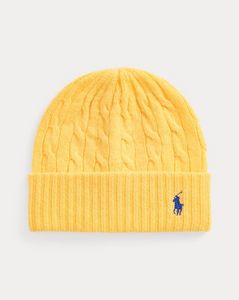 Cable-Knit Wool-Cashmere Hat offers at $62.3 in Ralph Lauren
