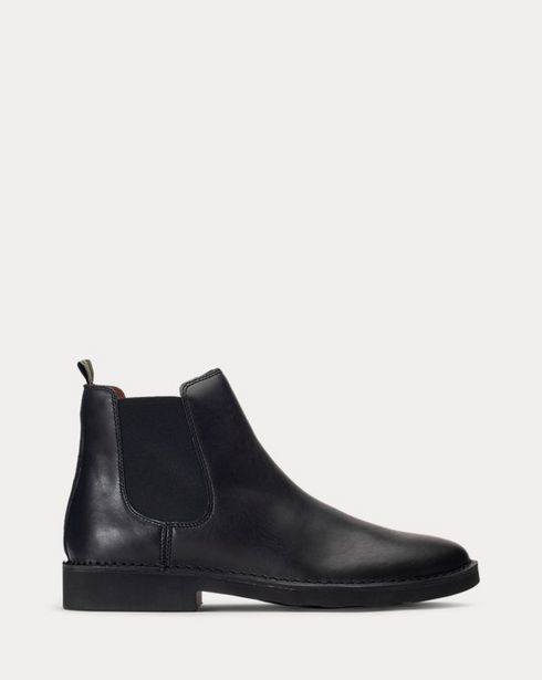 Talan Leather Chelsea Boot offers at $159 in Ralph Lauren