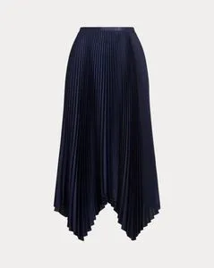 Pleated Georgette Handkerchief Skirt offers at $34800140 in Ralph Lauren