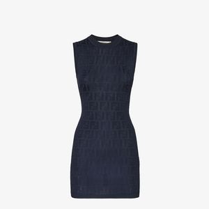 Blue knit dress offers at $1590 in Fendi