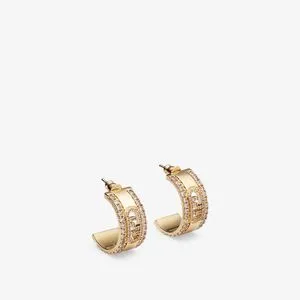 Gold-colored earrings offers at $590 in Fendi