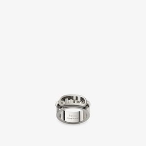 Silver-colored ring offers at $420 in Fendi