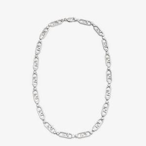 Silver-colored necklace offers at $950 in Fendi