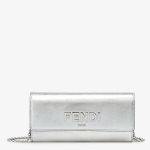 Silver-colored leather wallet offers at $1150 in 