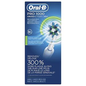 Pro 1000 CrossAction Electric Toothbrush White offers at $39.99 in Walgreens